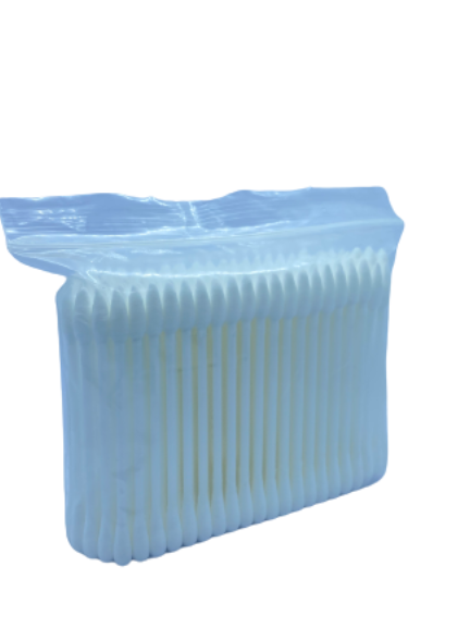 Value bag for cosmetic cotton swabs