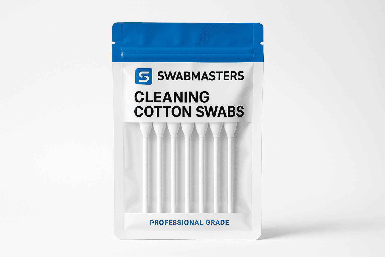 SWABMASTERS precision cotton swabs for detailed camera maintenance work