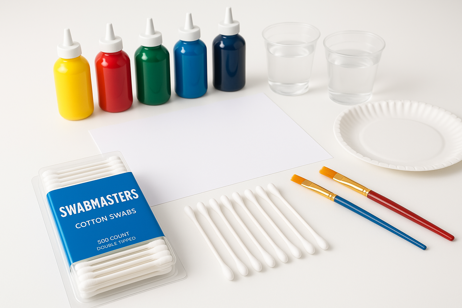 22 Creative Cotton Swab Art Projects That Will Amaze Your Kids