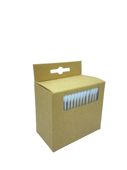 Premium paper box for private-label bamboo cotton buds