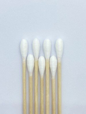Wooden stick cotton swabs